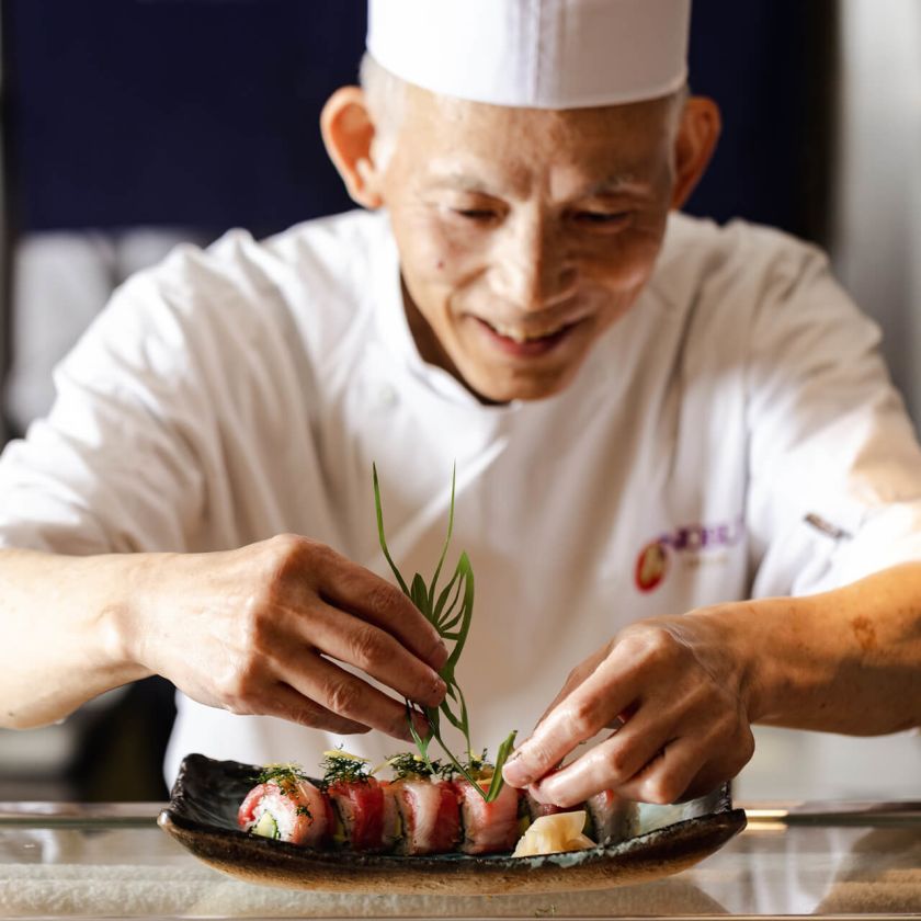 at Nobu London