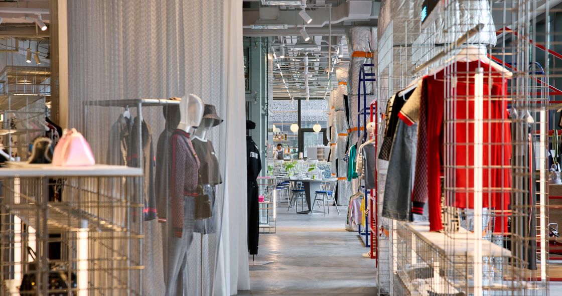 A Store With A Variety Of Clothing